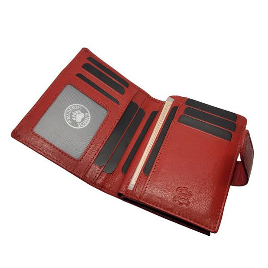 Portefeuille Femme en Cuir Véritable RFID – Élégant & Sécurisé Frederic Johns REF 5825 F