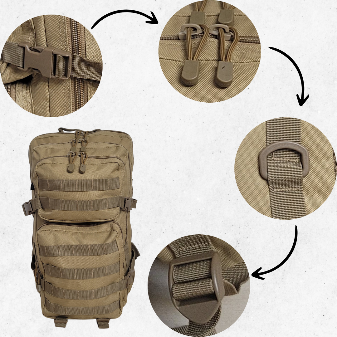 Grand Sac à dos 45 Litres (Brun)