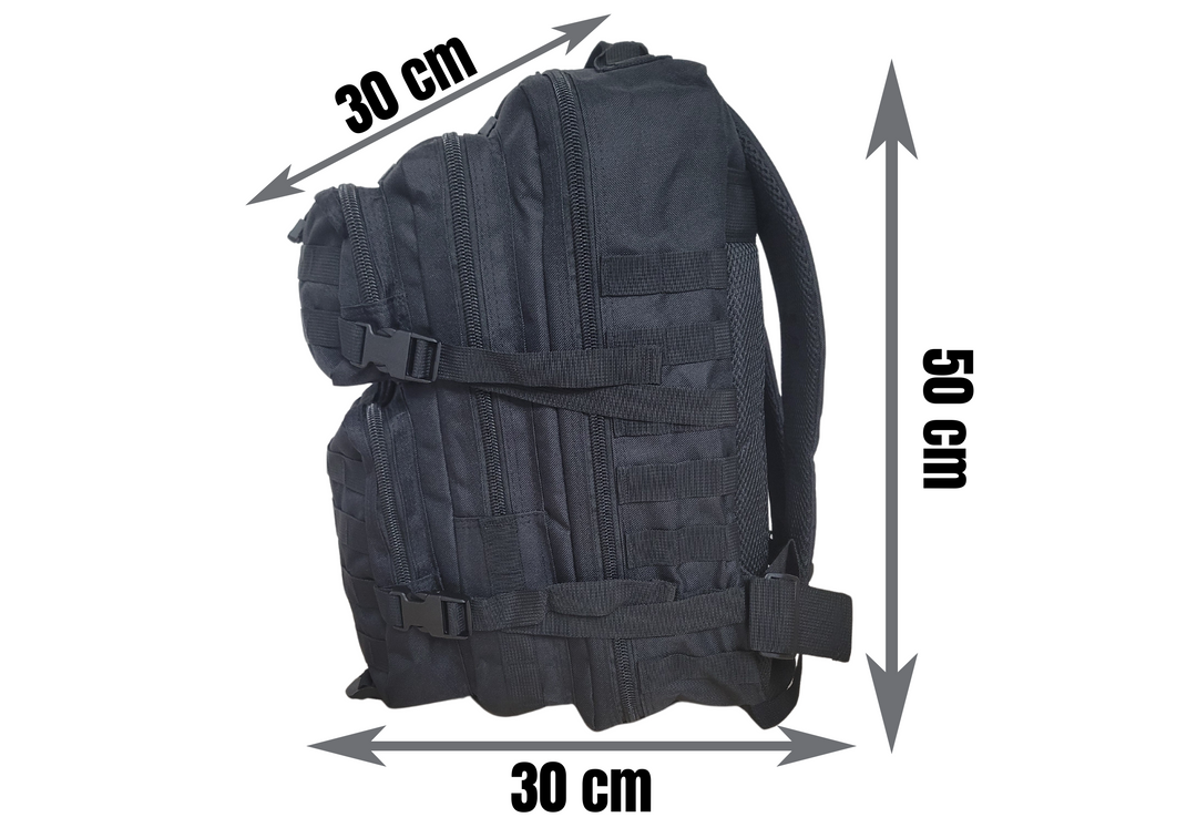 Grand Sac à dos 45 Litres (Noir)