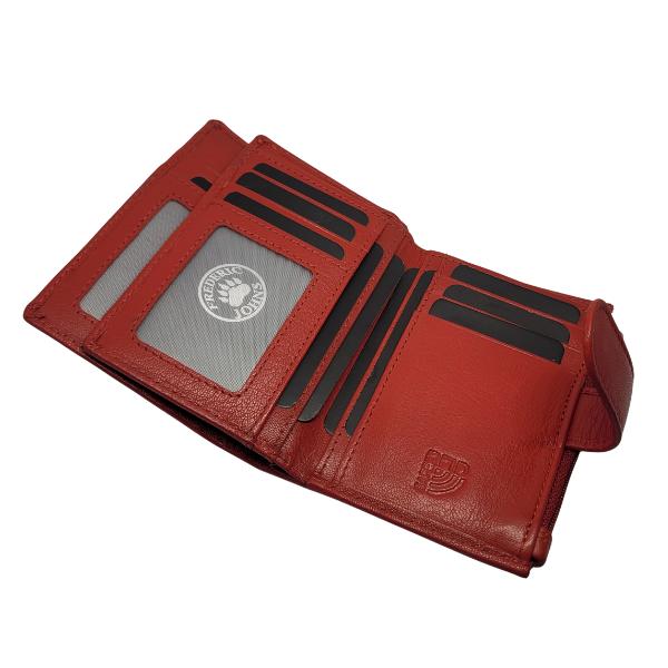 Portefeuille Femme en Cuir Véritable RFID – Élégant & Sécurisé Frederic Johns REF 5825 F