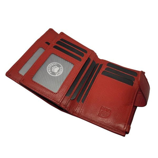 Portefeuille Femme en Cuir Véritable RFID – Élégant & Sécurisé Frederic Johns REF 5825 F