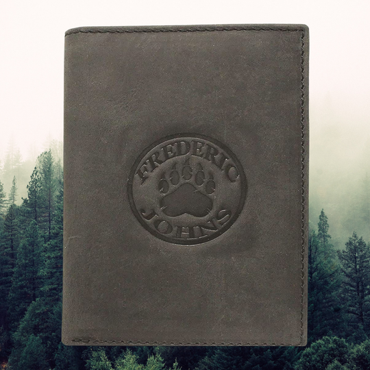 Grand Portefeuille Homme - noir vintage