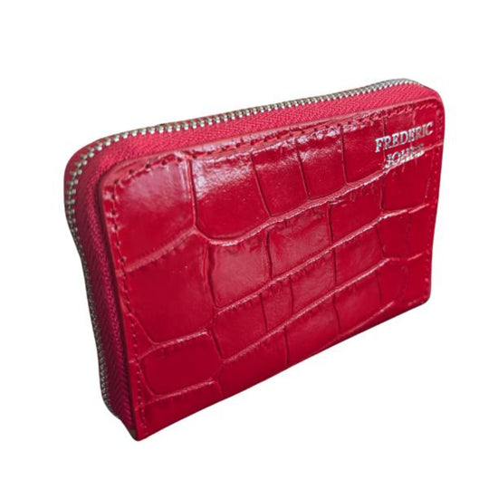 Portefeuille Femme en Cuir Authentique - Made in Italie – Compact, Élégant et Sécurisé RFID