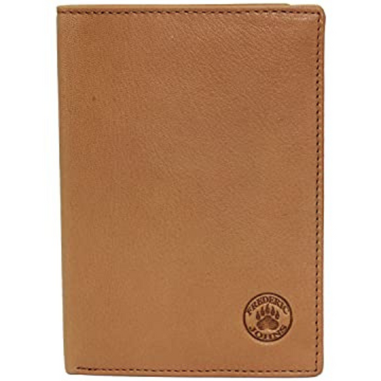 Portefeuille Homme Grand Classique - modèle World (Camel)