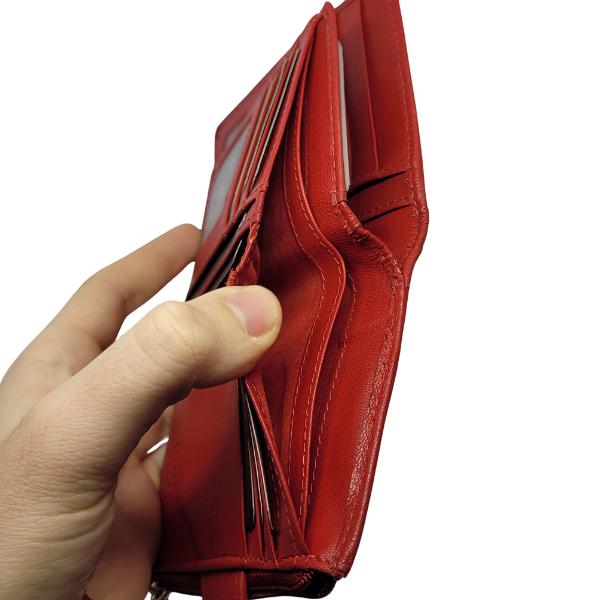 Portefeuille Femme en Cuir Véritable RFID – Élégant & Sécurisé Frederic Johns REF 5825 F