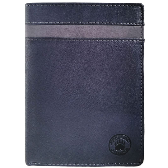 Grand Portefeuille Homme - Portefeuille Homme Grand Classic (Bleu)