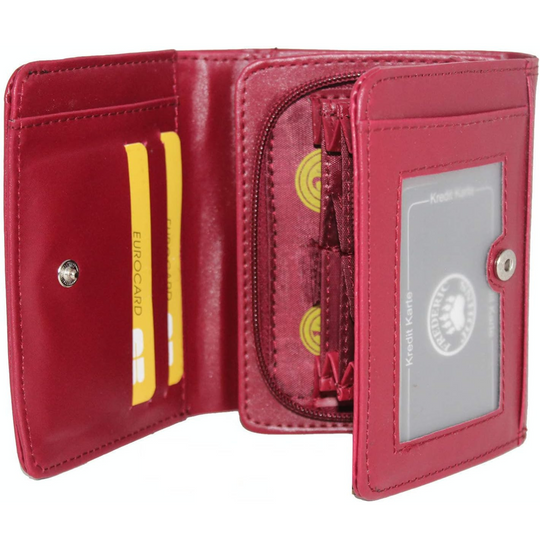 Petit porte monnaie euro (Rouge)